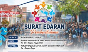 Jelang Temu Akbar Alumni Binaan Binterbusih Ke-5 Se-Papua Raya Bersatu di Timika;  Dirangkai Dengan Tradisi Sakral Bakar Batu